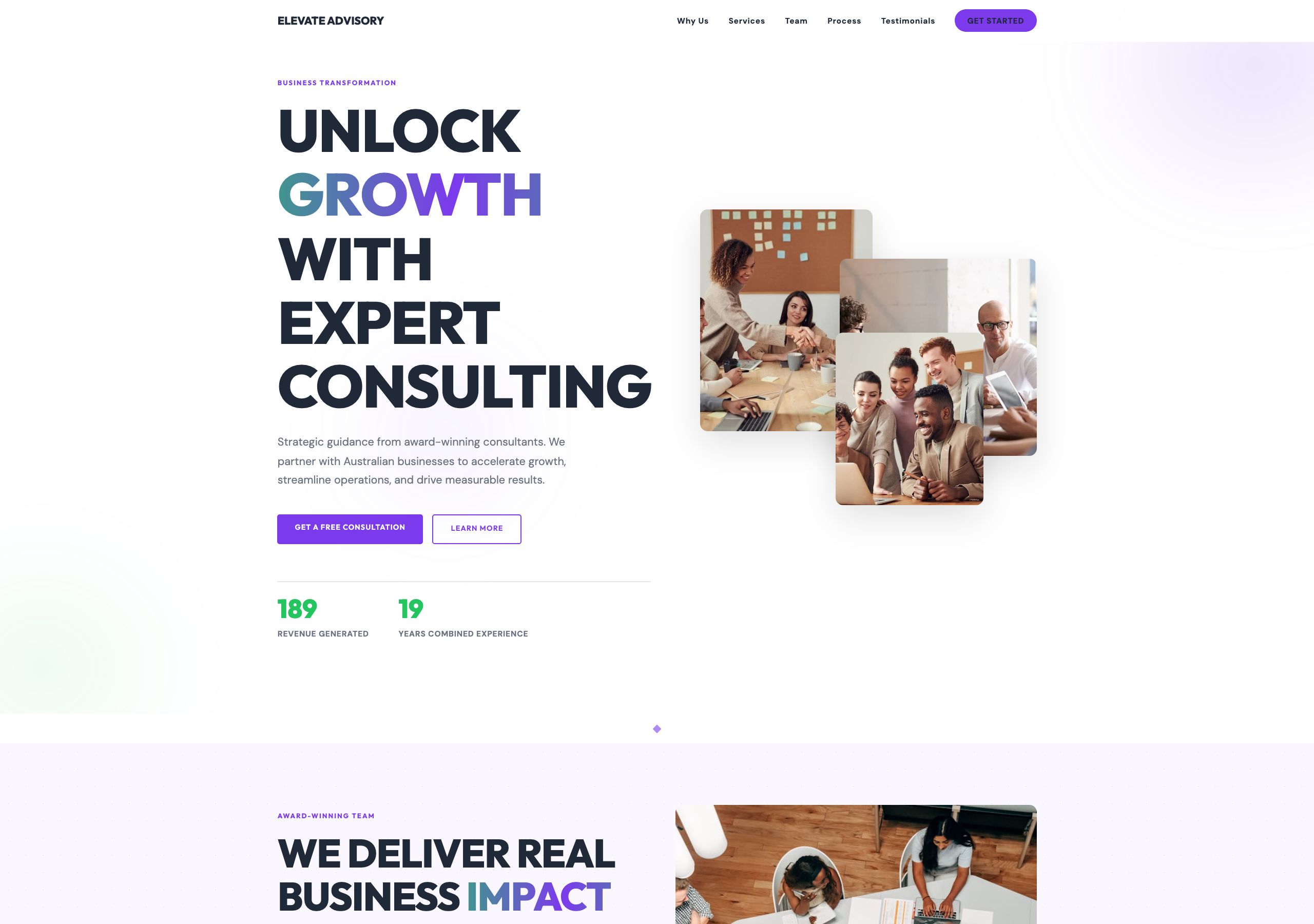 Elevate Advisory — Management Consulting