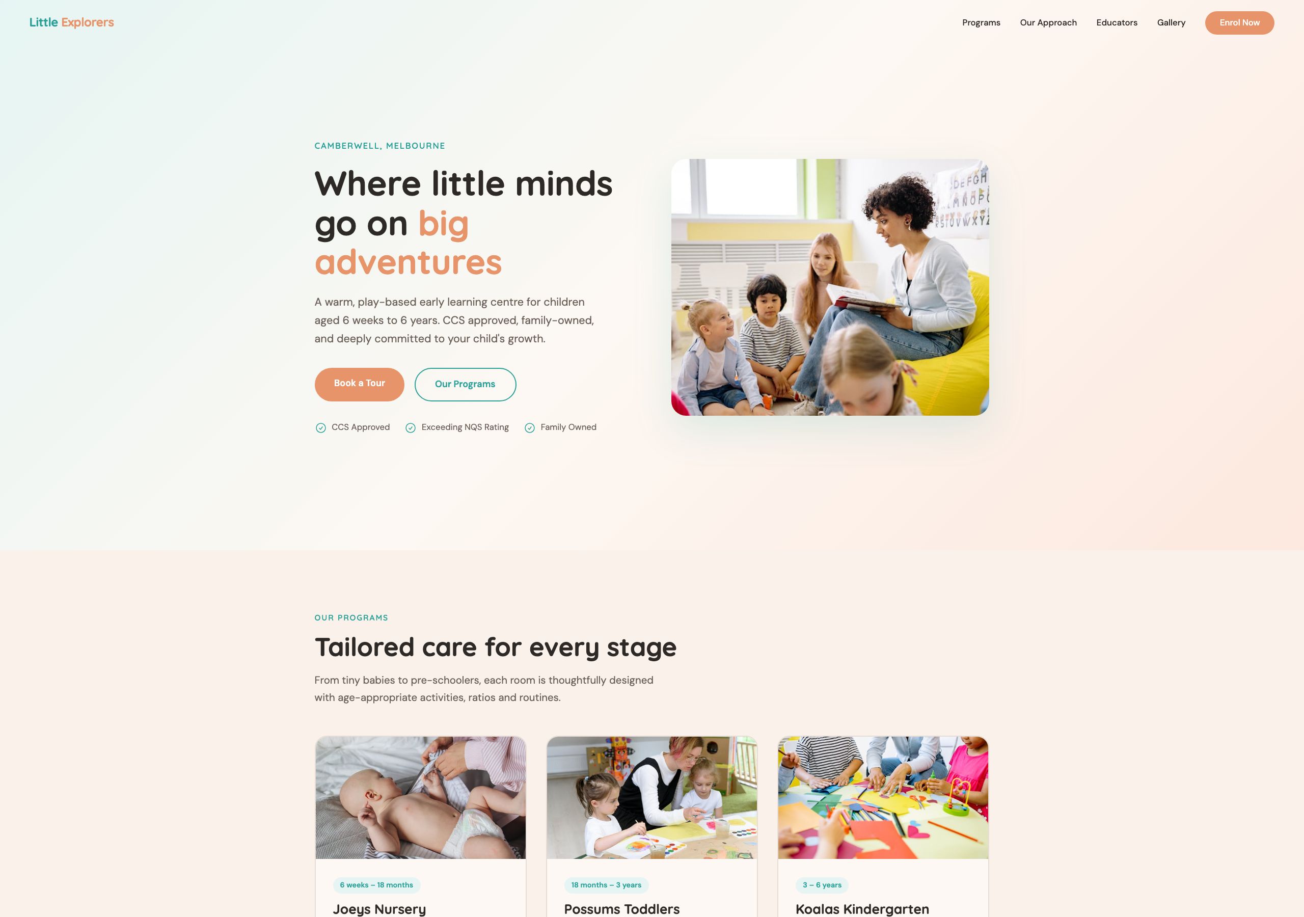 Little Explorers — Childcare