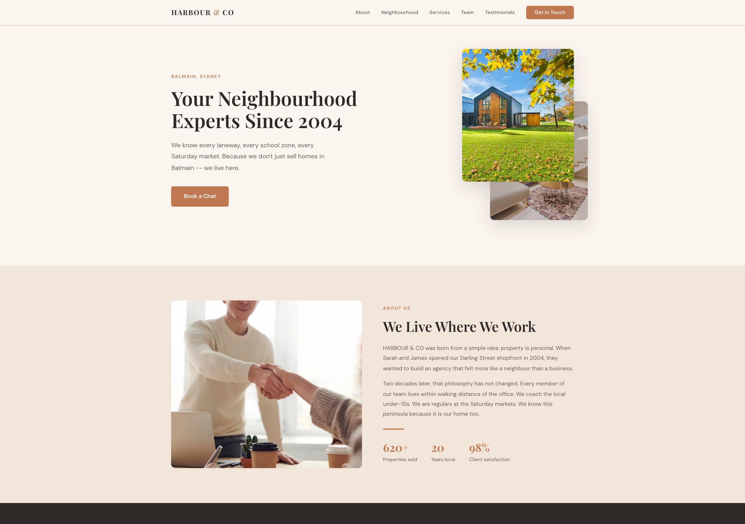 HARBOUR & CO — Boutique Real Estate