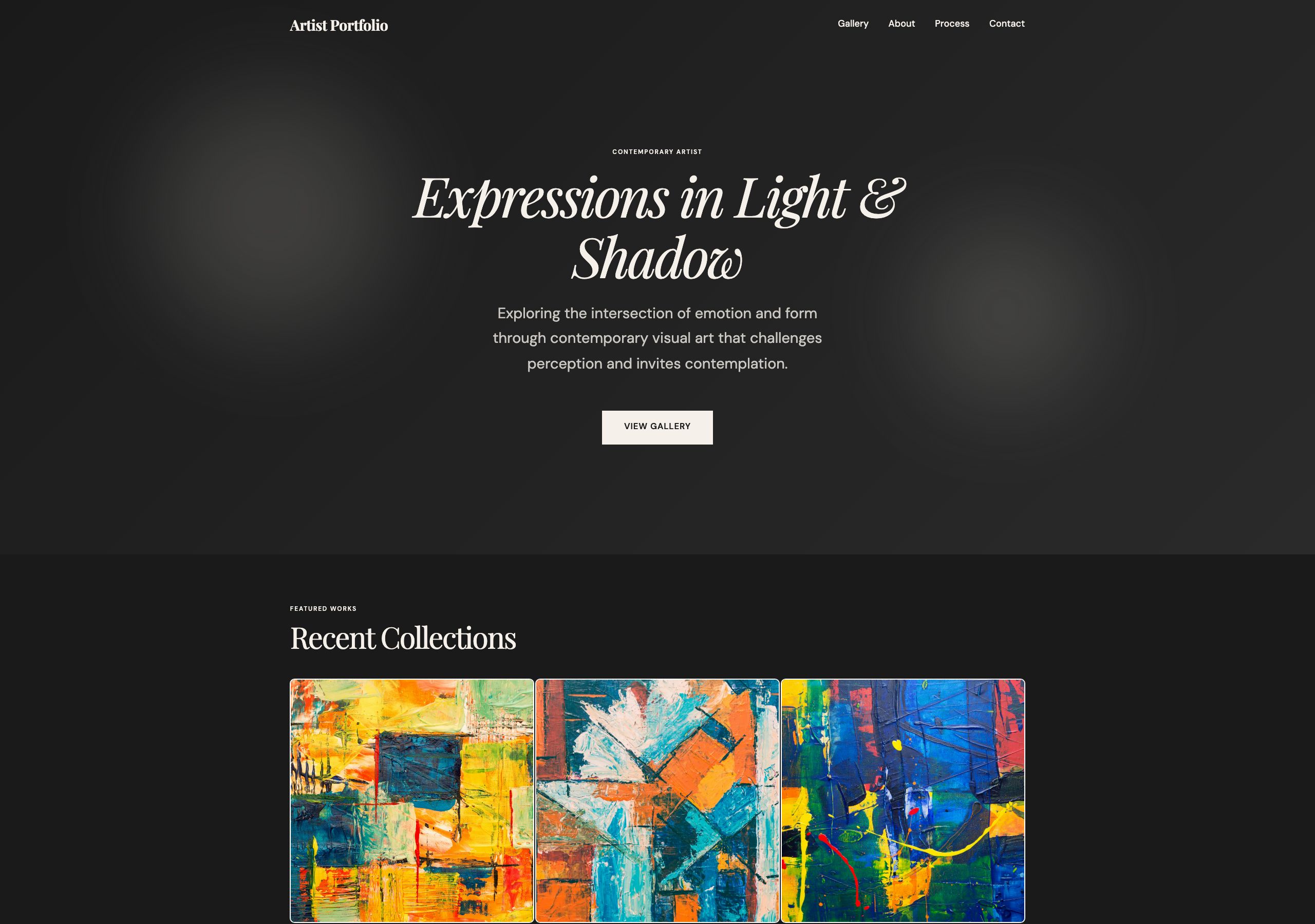 Artist Portfolio — Artist Portfolio