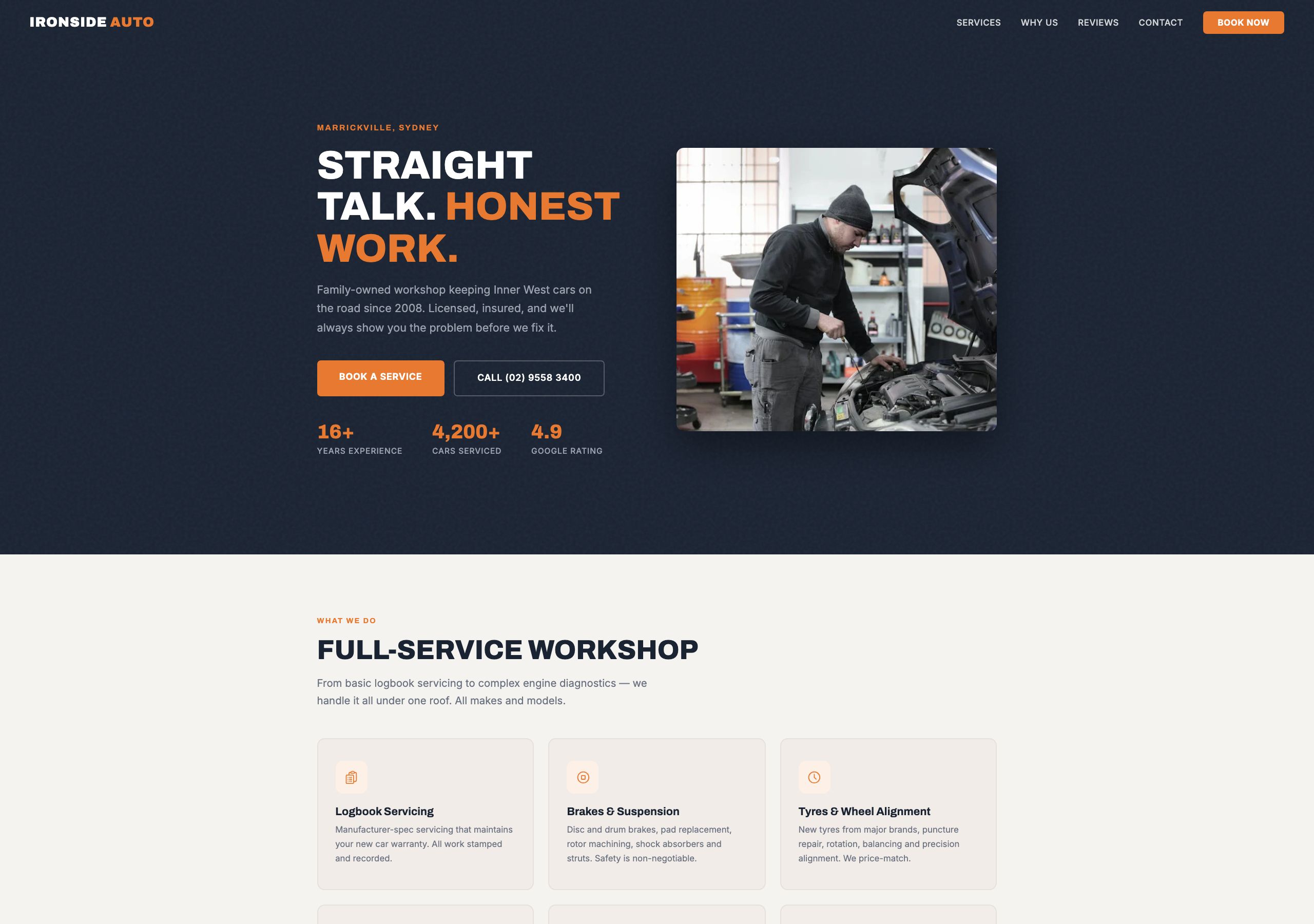 Ironside Auto — Mechanic